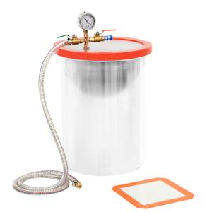 vidaXL vaakumkamber, roostevaba teras, 22,7 l