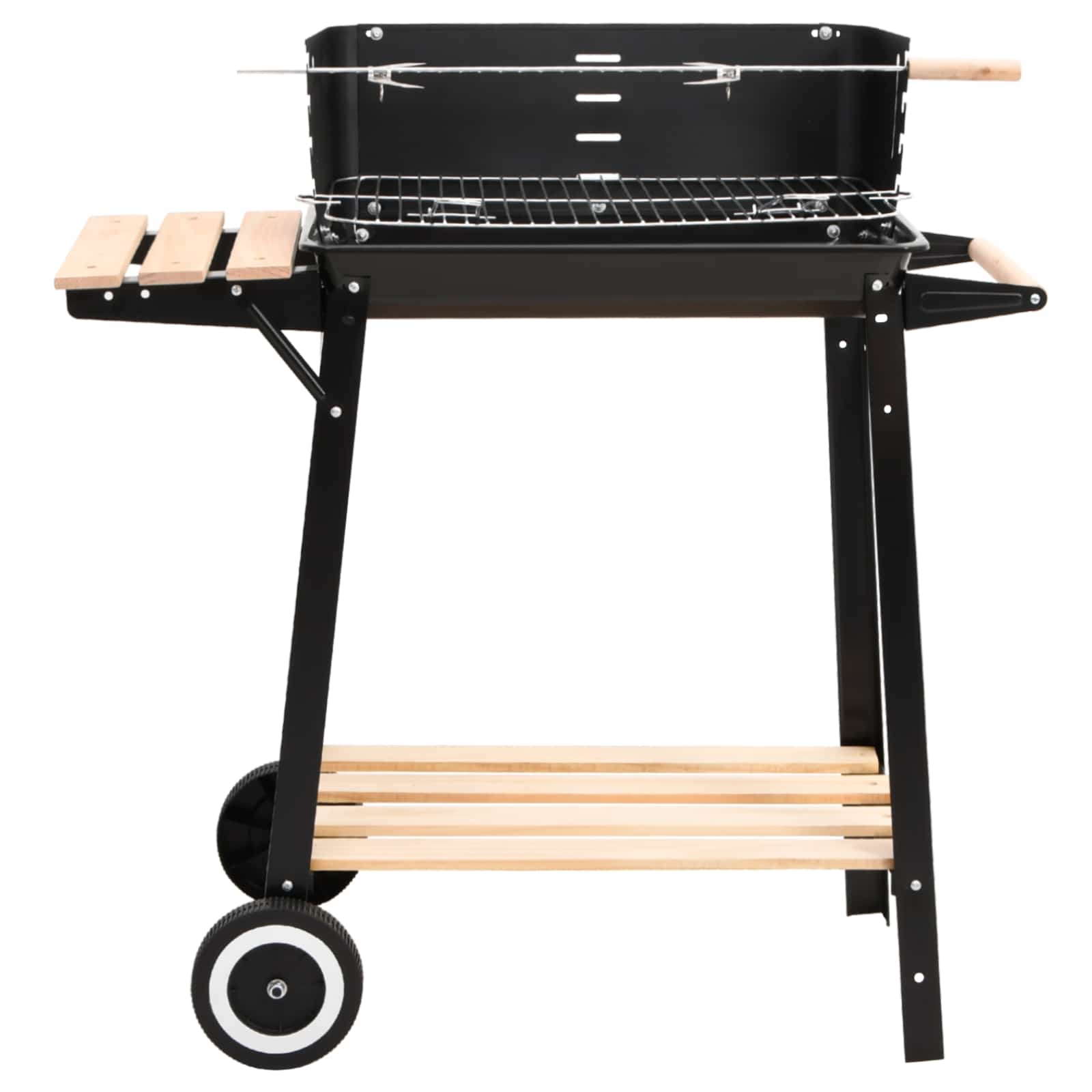 Houtskoolbarbecue staand met wieltjes - Afbeelding 6
