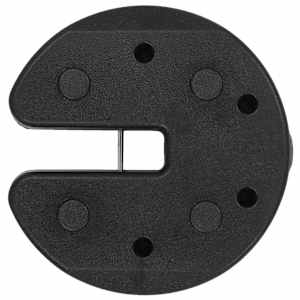 Závaží pro party stan 4 ks černá 220 x 50 mm betonová - obrázek 5