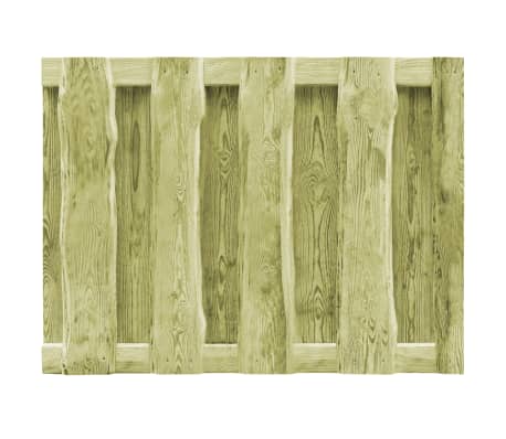 vidaXL Portillon Bois de pin imprégné 100 x 75 cm Vert