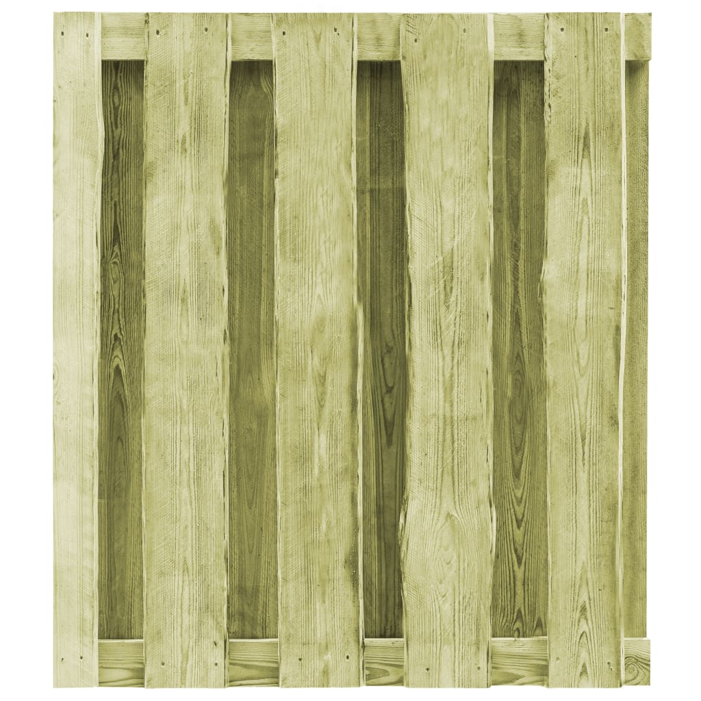vidaXL Zahradní branka impregnovaná borovice 100 x 100 cm zelená