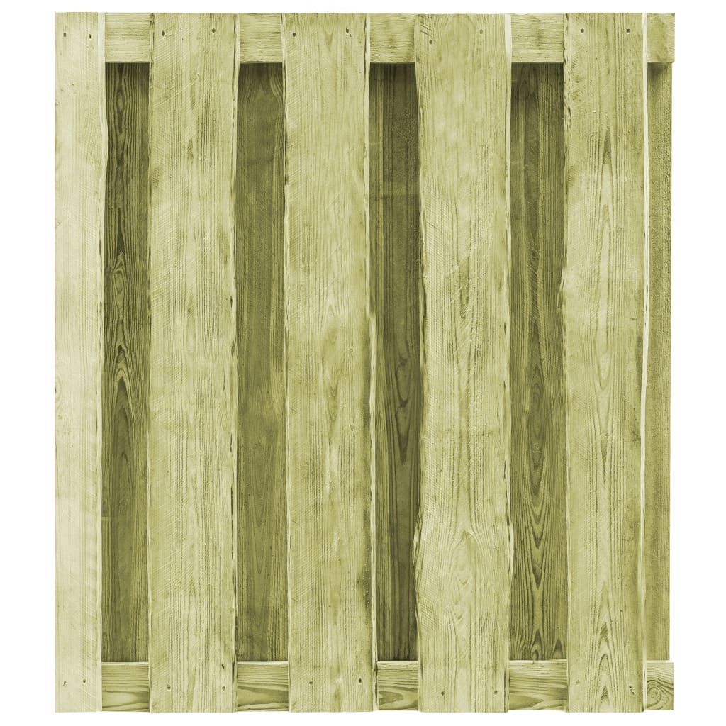 VidaXL - vidaXL Tuinpoort 100x100 cm geïmpregneerd FSC hout groen