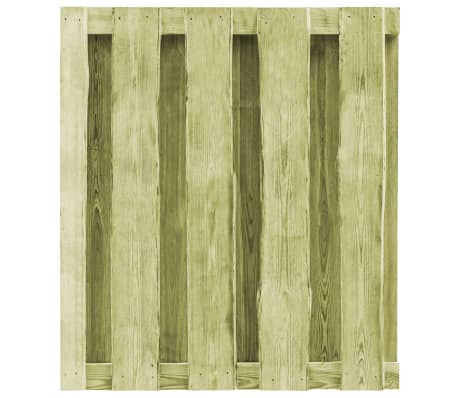 vidaXL Cancello da Giardino in Legno Impregnato 100x100 cm Verde