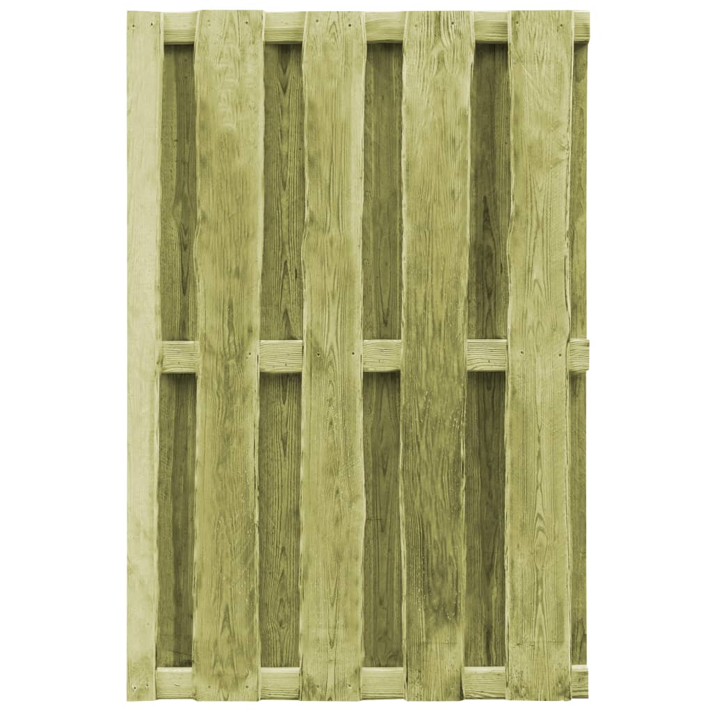 vidaXL Tuinpoort 100x150 cm geïmpregneerd FSC hout groen