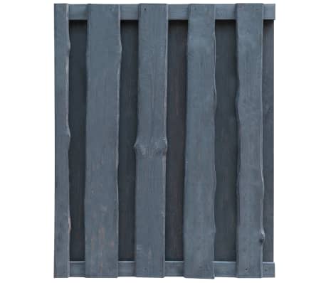 vidaXL Portillon Bois de pin imprégné 100 x 125 cm Gris