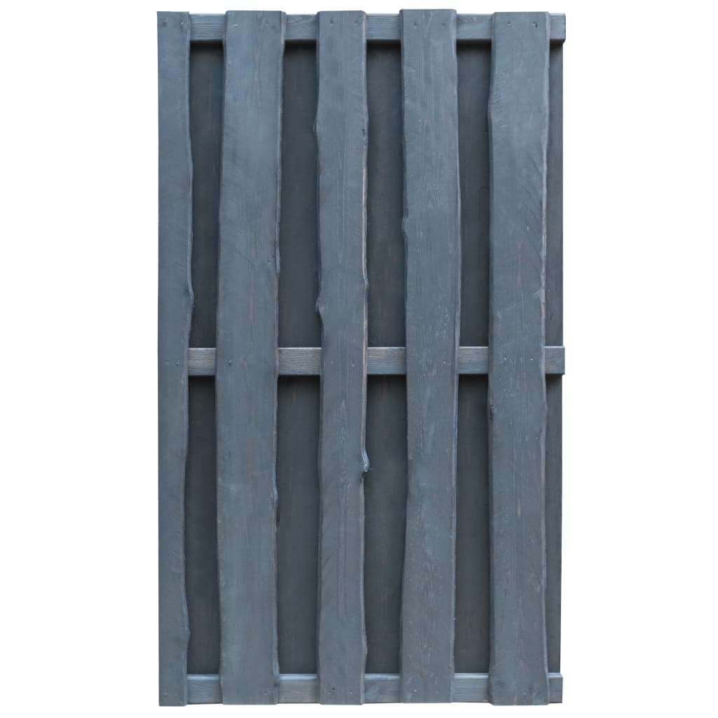 vidaXL Poort 100x170 cm geïmpregneerd grenenhout grijs