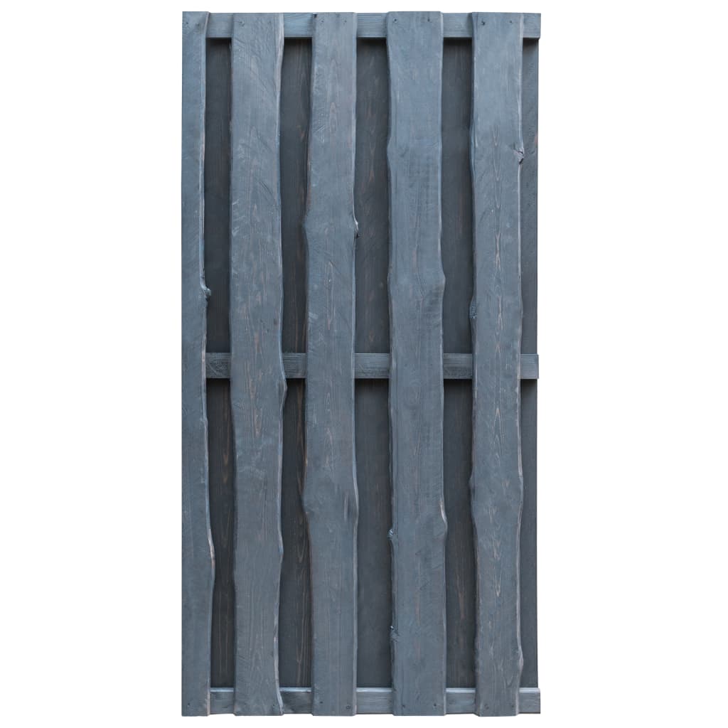 VidaXL - vidaXL Poort 100x197 cm geïmpregneerd FSC hout grijs VidaXL - vidaXL Poort 100x197 cm geïmpregneerd FSC hout grijs