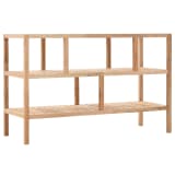 vidaXL Bathroom Shelf Solid Walnut Wood 39.4"x15.7"x25.6"