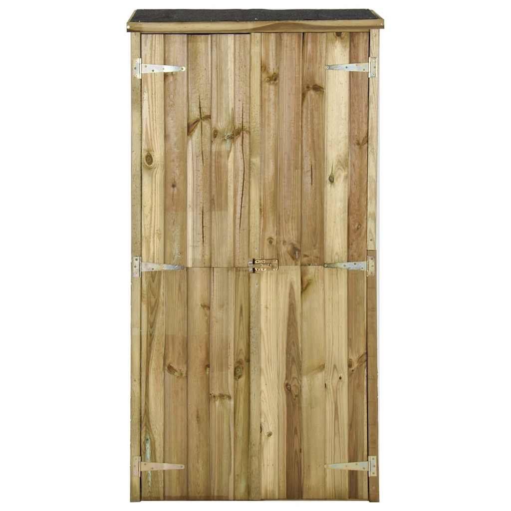 vidaXL Tuinschuur 85x48x177 cm grenenhout afbeelding