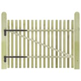 vidaXL Poort 100x75 cm FSC geïmpregneerd grenenhout