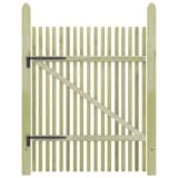 vidaXL Poort 100x150 cm FSC geïmpregneerd grenenhout