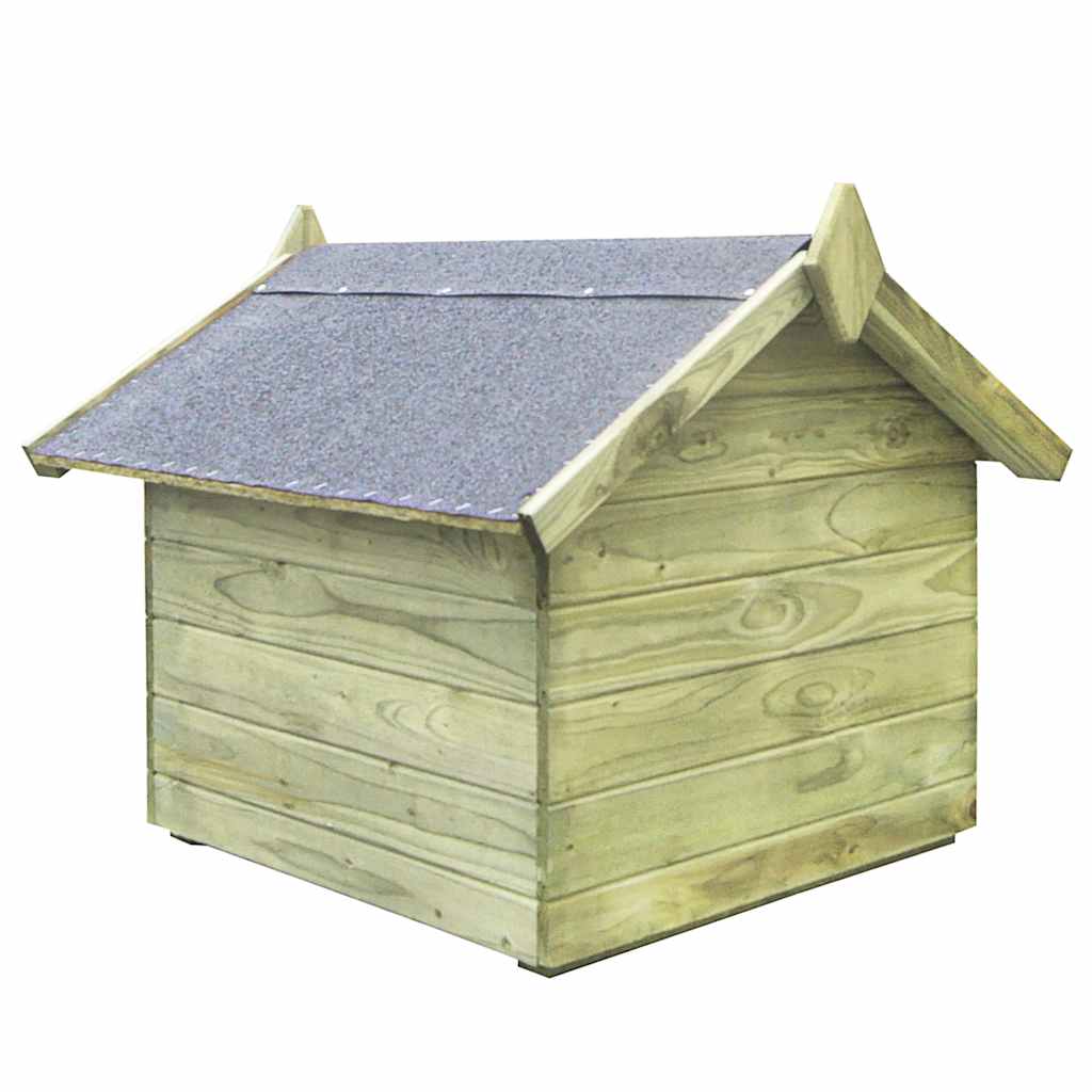 Thumbnail - vidaXL Hundehütte mit Dach Imprägniertes Kiefernholz