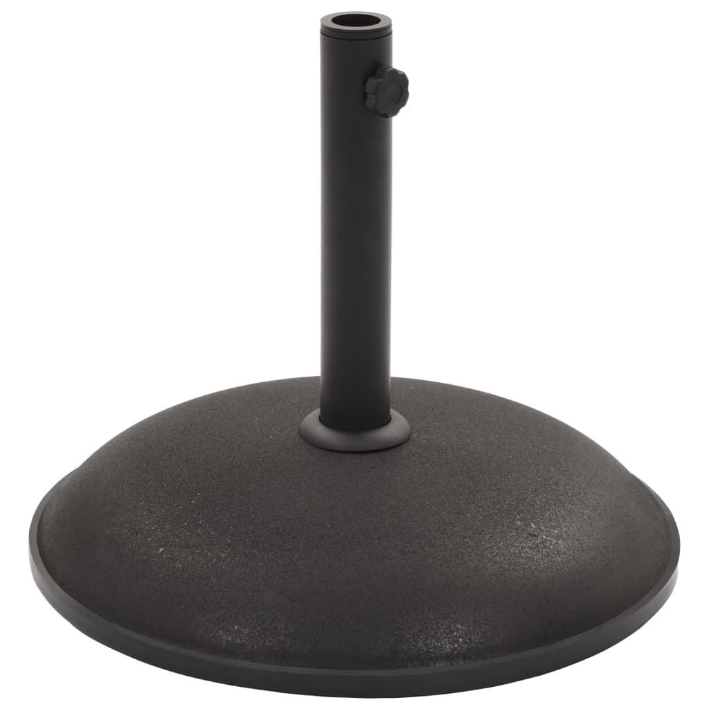

vidaXL Parasol Base Black Concrete Round 44.1 lbs
