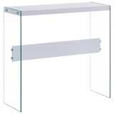 vidaXL Konsolentisch Weiß 82 x 29 x 75,5 cm MDF