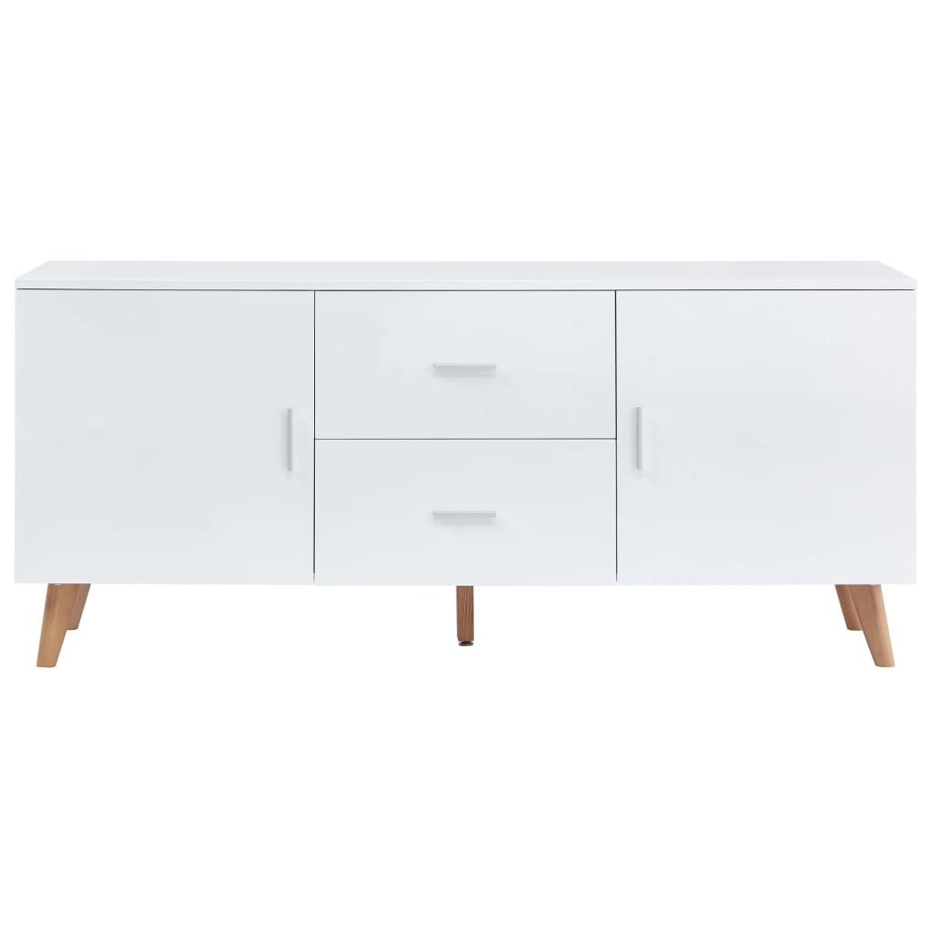 vidaXL Dressoir 160x40x70 cm MDF wit afbeelding