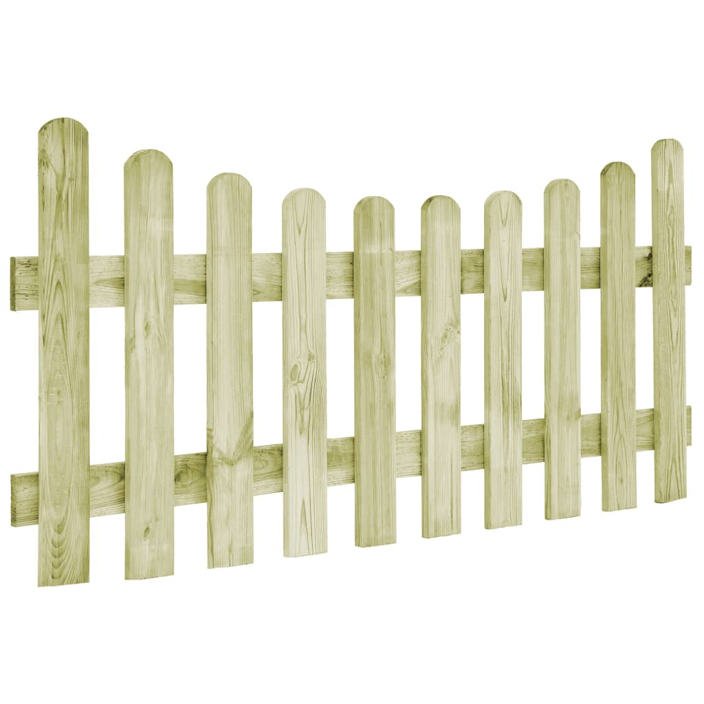 vidaXL Garden Gate Impregnated Pinewood 170x80 cm