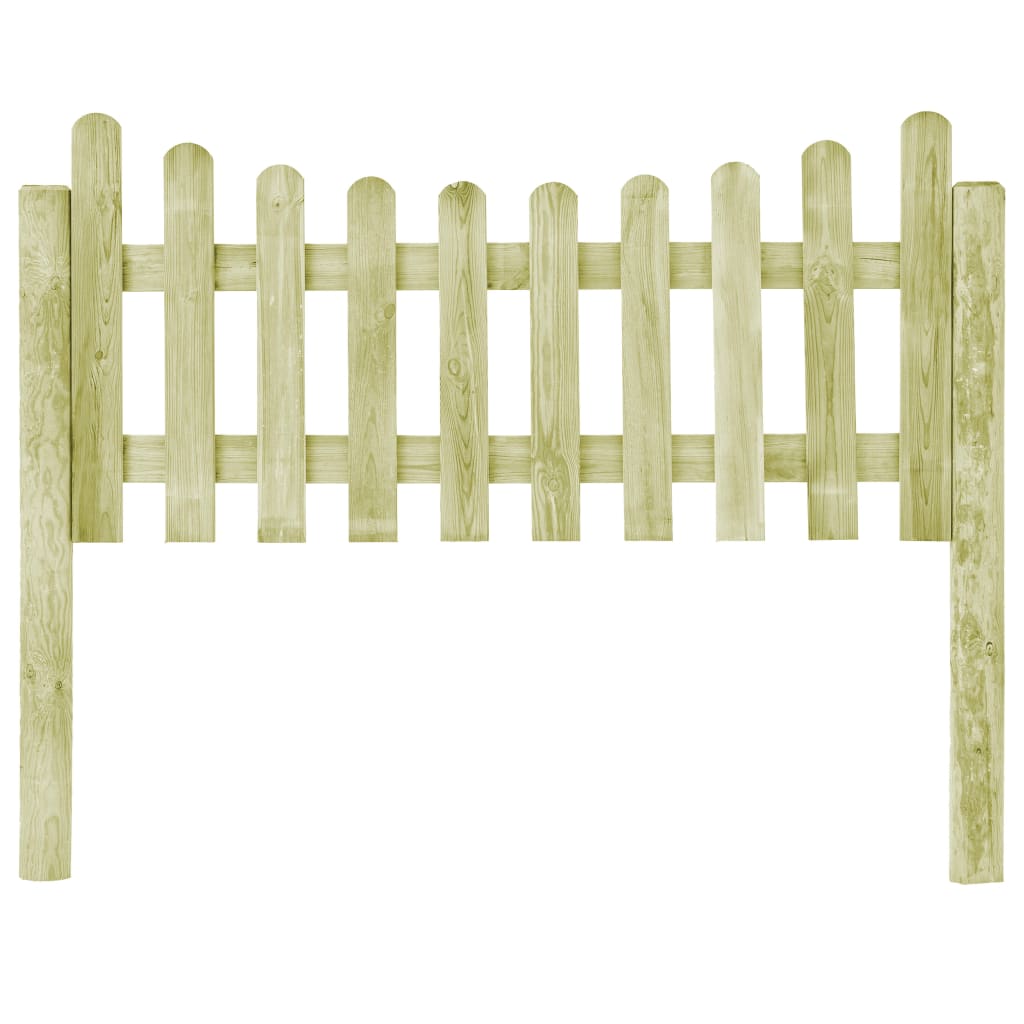 vidaXL Sodo tvora su 4 statramčiais, 510x80cm, pušies mediena