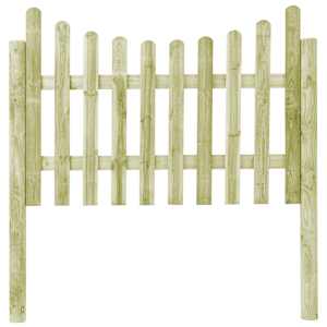 vidaXL Sodo tvora su 4 statramčiais, 510x120cm, pu&scaron;ies mediena