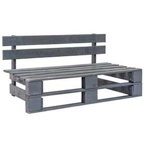 vidaXL kaubaalusest aiapink, puit, hall