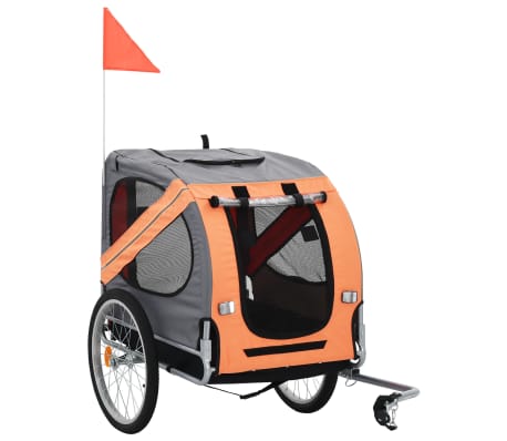 vidaxl dog bike trailer