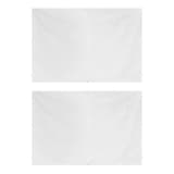 vidaXL Tältentré 2 st med dragkedja vit