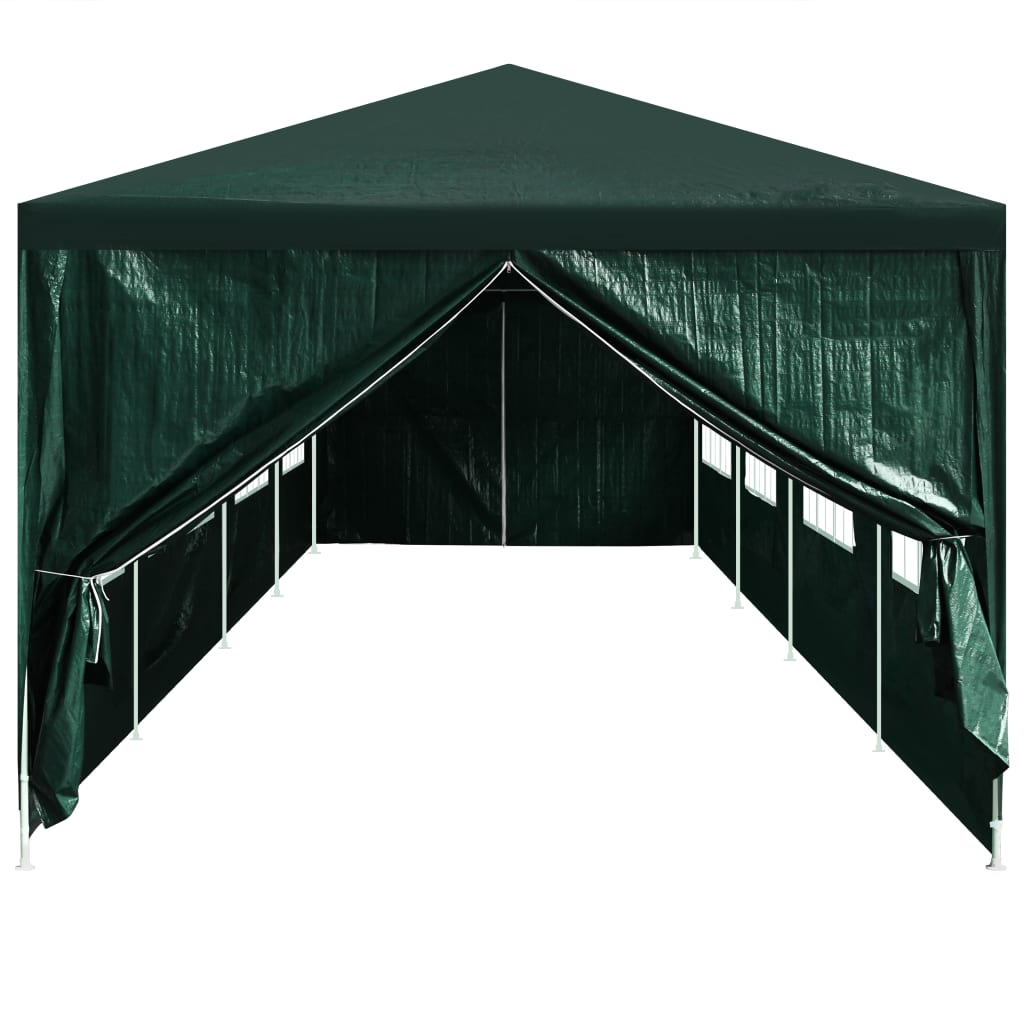 Party Tent Doors 2 Pcs With Zipper Green VidaXL 16 width=274
