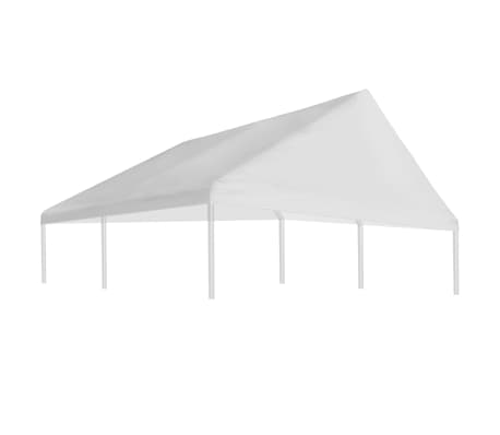 vidaXL Krov za šator za zabave 3 x 4 m bijeli