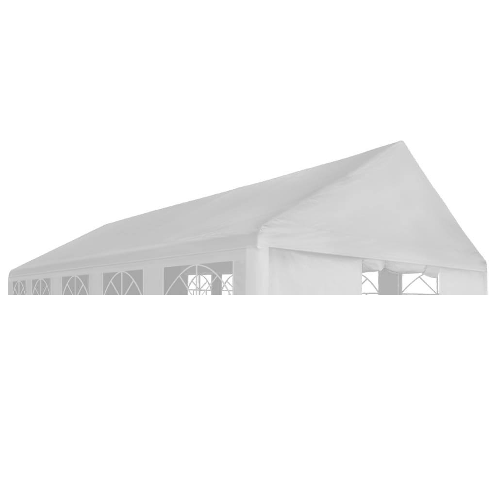 

vidaXL Party Tent Roof 13.1'x26.2' White