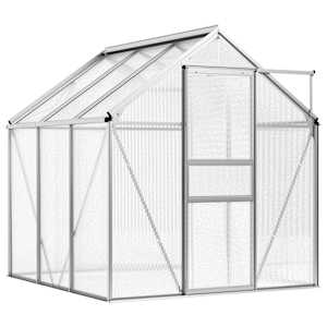 vidaXL &Scaron;iltnamis, aliuminis, 7,04 m&sup3;