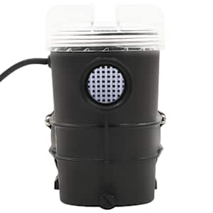Bazénové čerpadlo s časovačem černé 0,25 HP 8 000 l/h - obrázek 5
