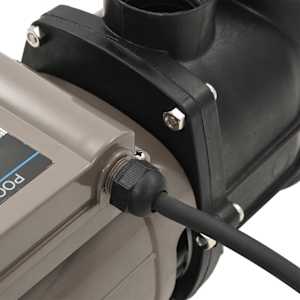 Bazénové čerpadlo s časovačem černé 0,25 HP 8 000 l/h - obrázek 10