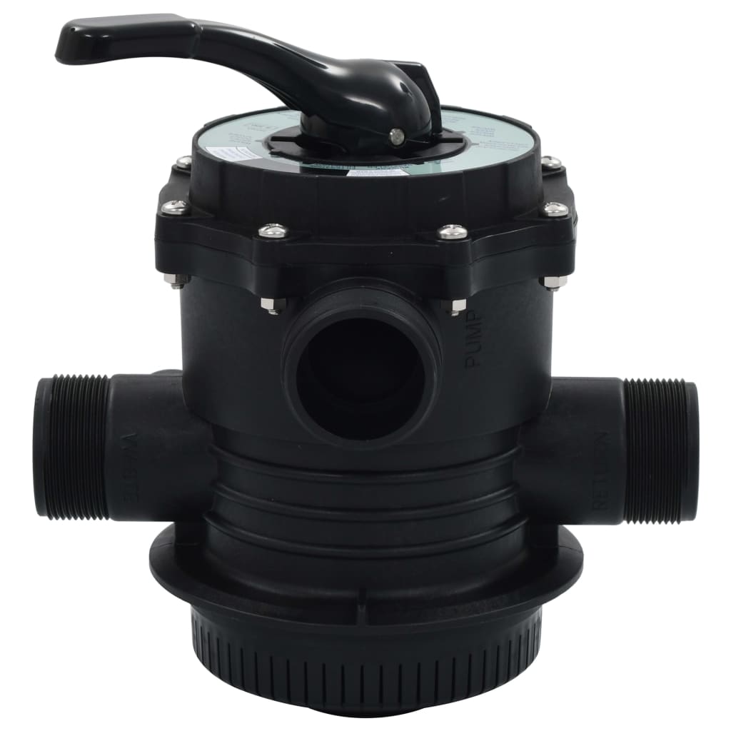 

vidaXL Multipoortventiel voor zandfilter 6-weg 1,5" ABS