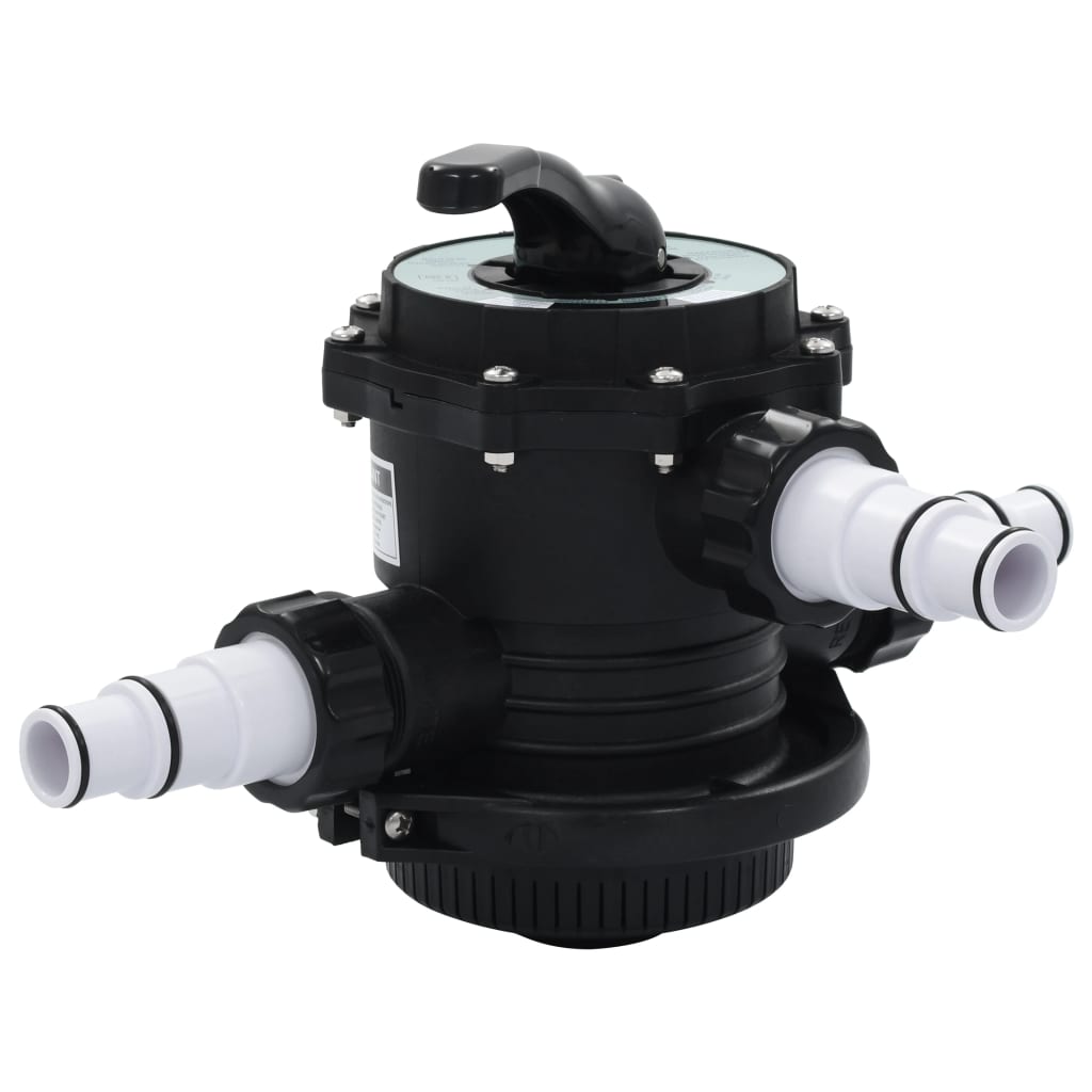 Petrashop  Vícecestný ventil k pískové filtraci ABS 1,5" 6cestný