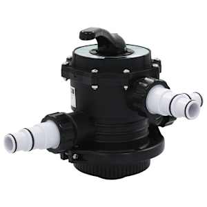 vidaXL mitme avaga ventiil liivafiltrile ABS 38 mm 6-osaline