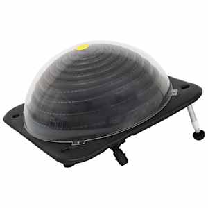 vidaXL basseini p&auml;ikesetoitel k&uuml;ttekeha 75x75x36 cm HDPE alumiinium