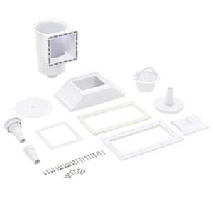 vidaXL 11-osaline basseinipuhasti komplekt, 34,3 x 25 x 30,5 cm