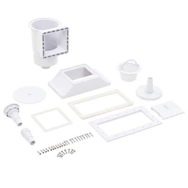 vidaXL 11-osaline basseinipuhasti komplekt, 34,3 x 25 x 30,5 cm