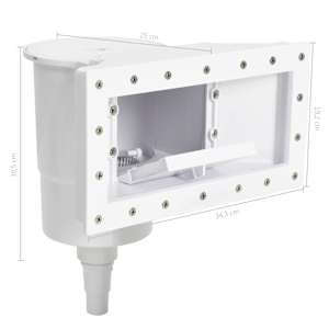 11dílný bazénový skimmer s širokým hrdlem 34,3 x 25 x 30,5 cm - obrázek 8