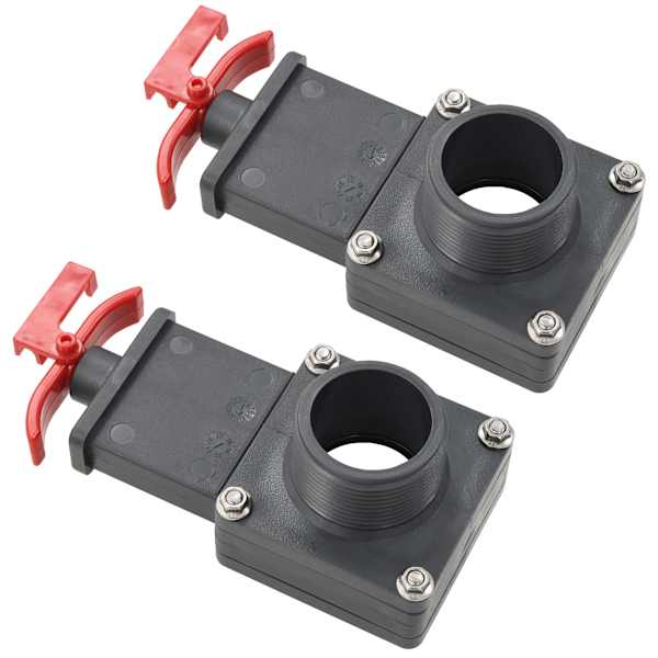 vidaXL basseini siiberventiil 2 tk 1,5"