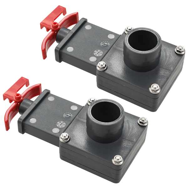 vidaXL basseini siiberventiil 2 tk 1,5"