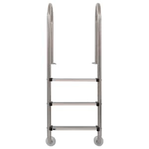 Bazénové schůdky 3 stupně nerezová ocel 304 120 cm - obrázek 2