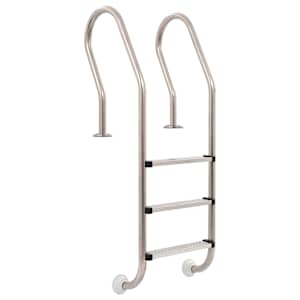 Bazénové schůdky 3 stupně nerezová ocel 304 120 cm