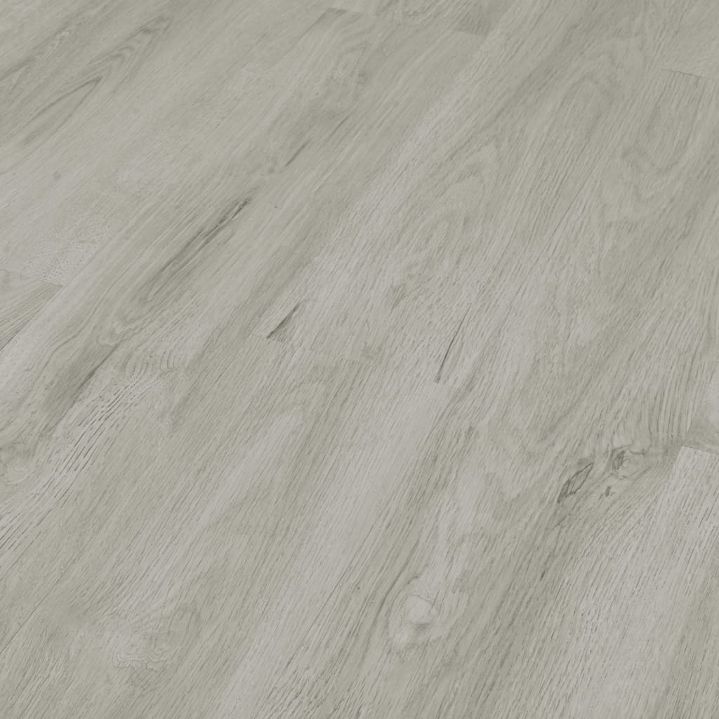 vidaXL Vloerplanken zelfklevend 4,46 m² 3 mm PVC lichtgrijs afbeelding