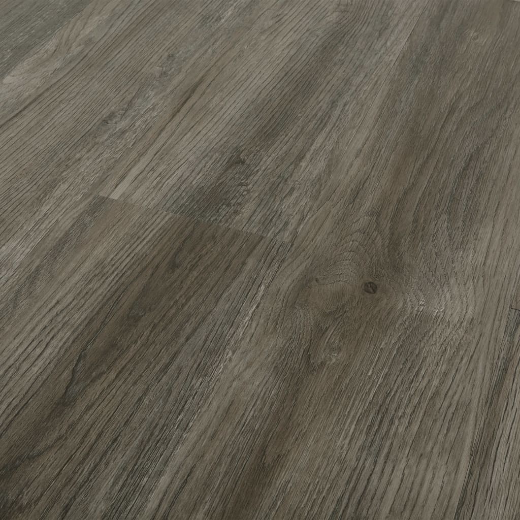 Szürke és barna öntapadós PVC padlódeszkák 4,46 m² 3 mm 
