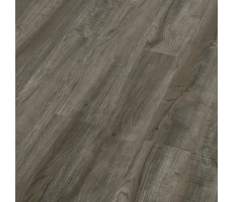 vidaXL Click Floor 3.51 m² 4 mm PVC Grey and Brown