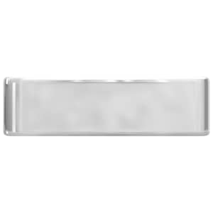 vidaXL Wash Basin with Faucet Hole 48x37x13.5 cm Ceramic Silver