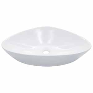 vidaXL valamu, 58,5 x 39 x 14 cm, keraamiline, valge