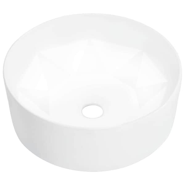 vidaXL valamu, 36 x 14 cm, keraamiline, valge