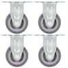 vidaXL fikseeritud rattad 4 tk, 50 mm