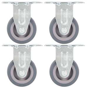 vidaXL fikseeritud rattad 4 tk, 50 mm